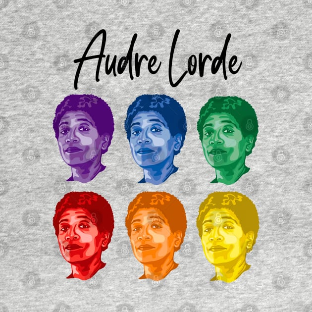 Audre Lorde Portrait and Quote by Slightly Unhinged
